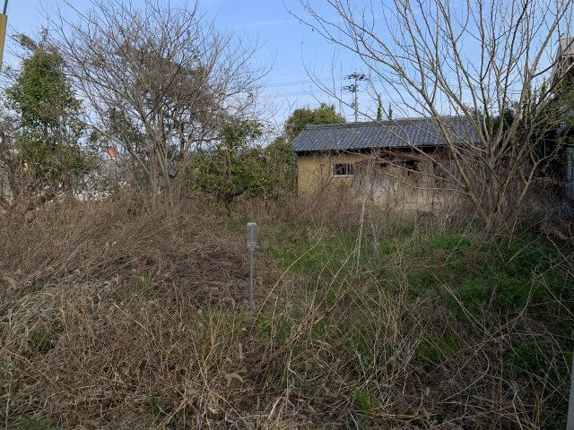 紀の川市嶋　売土地の外観