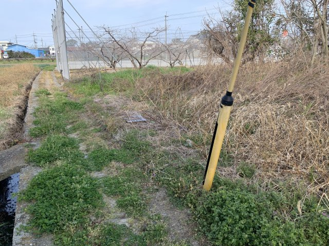 紀の川市嶋　売土地の外観
