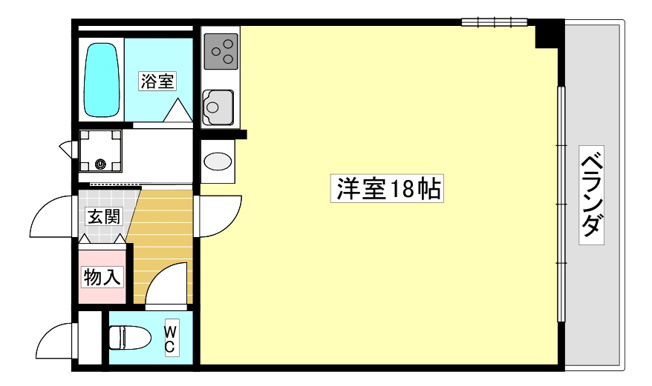【間取り】 | 福寿荘弐番館