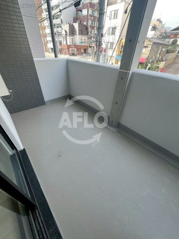 フォーゼ舟橋町のバルコニー