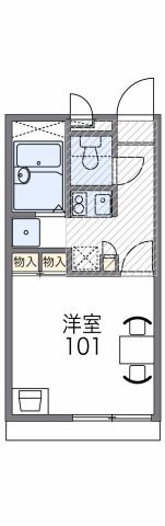 レオパレスWAMの間取り