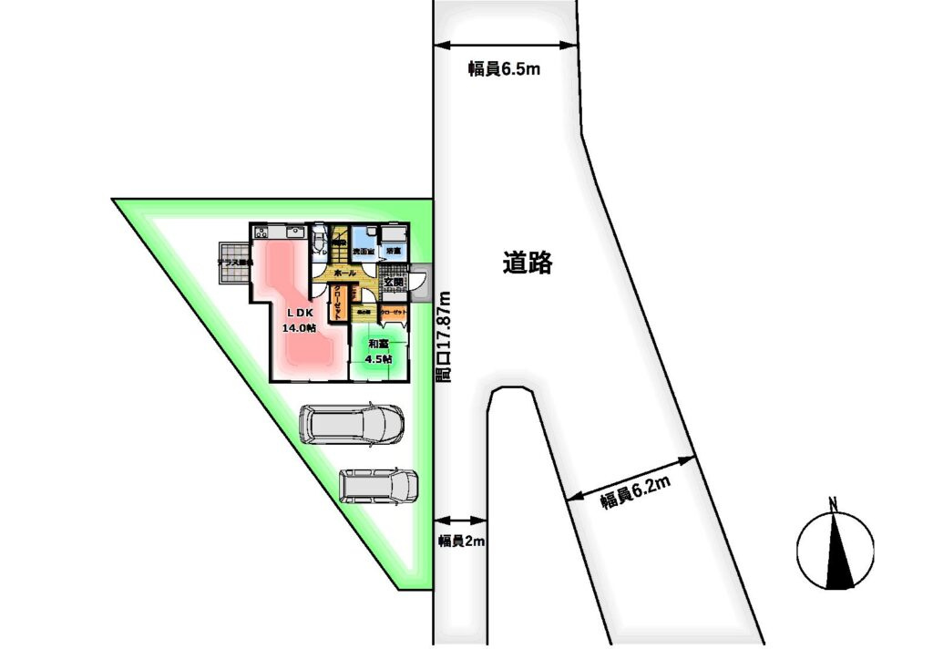 【区画図】の画像