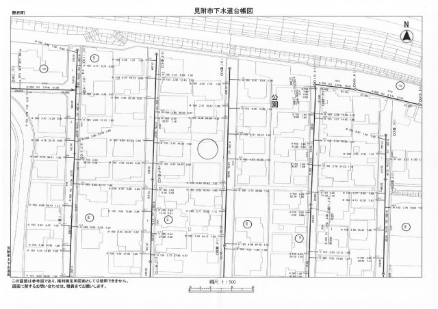 見附市熱田町354番地3　土地の地図