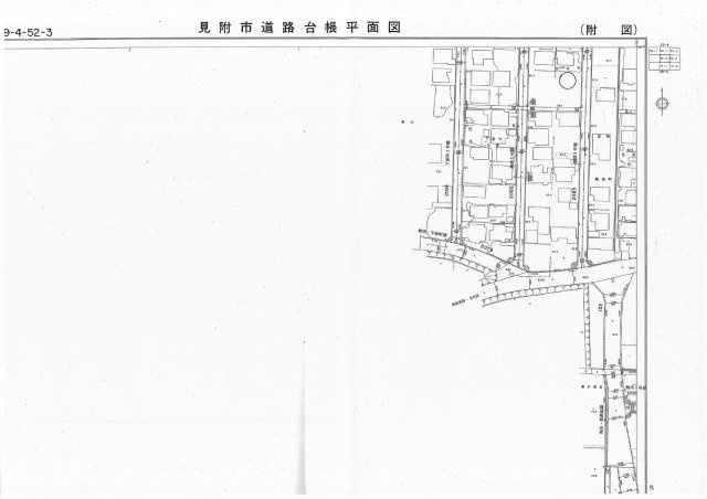 見附市熱田町354番地3　土地の区画図