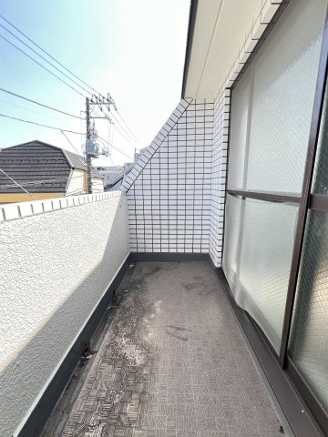 サンピア池尻のバルコニー