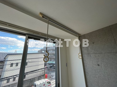 【設備】 | ザ・パーククロス千歳烏山 | 室内洗濯物干し※クリーニング中※