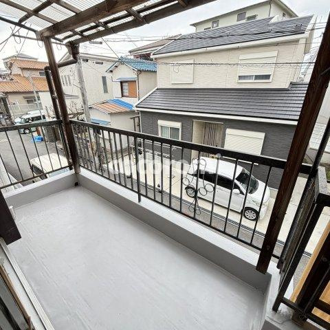 津田東町戸建のバルコニー