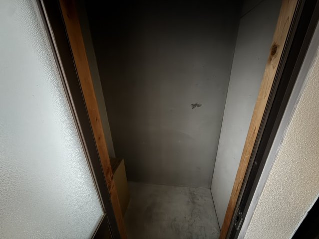 ひきちアパートのバルコニー