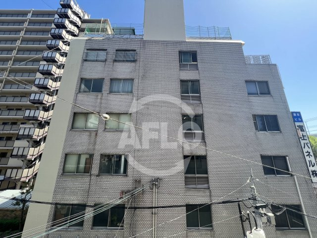 富士プラザⅢ　波除小学校区の展望|富士プラザⅢ　３階からの眺望