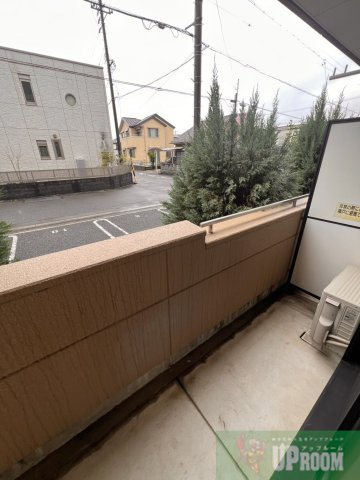 グリーングラス弐番館のバルコニー