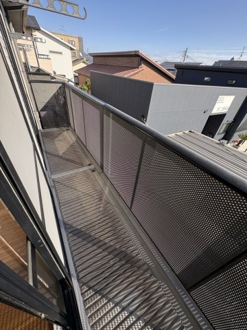 ガーデンブライド C のバルコニー