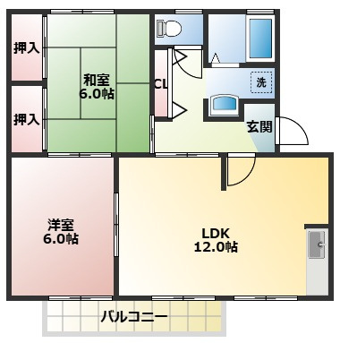 プレヤデスハイツの間取り