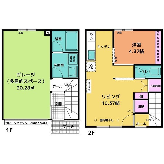 Ｊ－ＢＡＳＥ．Ｋの間取り