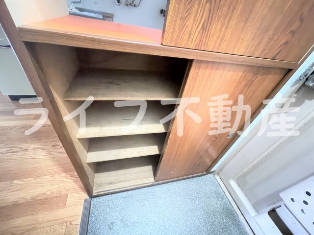 小阪ビルの収納|たっぷりとした収納スペースです