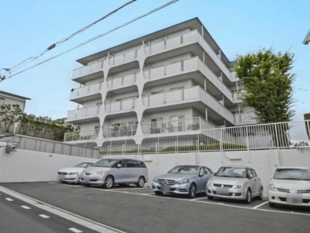 南馬込スカイハイツの外観|おしゃれな外観です