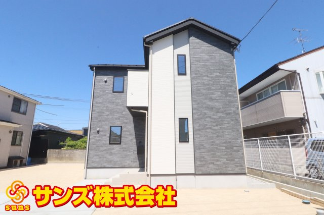郡山市静町第8　　　  1号棟　　　　大成小学校、郡山第7中学区　の外観|東側から見た外観