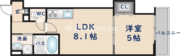 【間取り】 | クリエオーレ瓜破