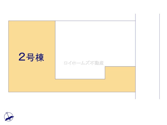 【区画図】 | 小牧市藤島町中島62『仲介料無料』新築戸建て | 2号棟