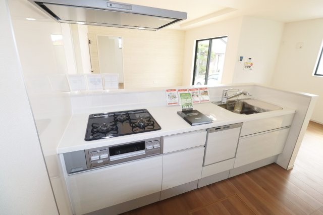 郡山市片平町字新蟻塚　　　  １号棟　　　小山田小学校、郡山第６中学区　のキッチン|※同社施工例