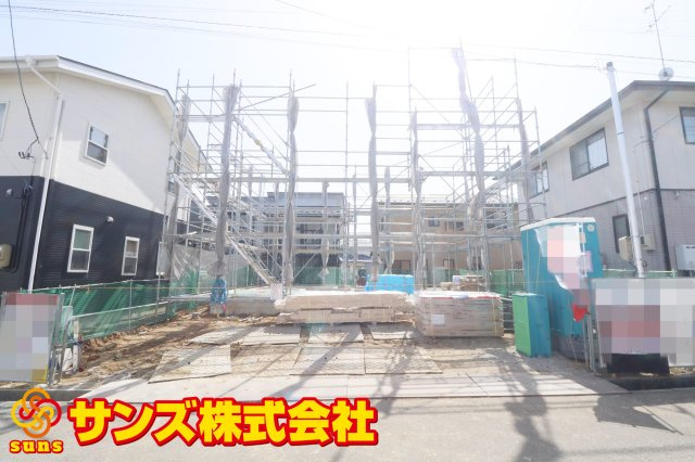 郡山市片平町字新蟻塚　　　  １号棟　　　小山田小学校、郡山第６中学区　の外観|北側から見た駐車場を含む外観♪