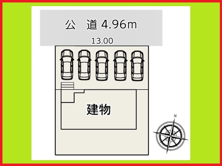 愛西市大井町宮新田の新築一戸建の区画図|◇１号棟◇