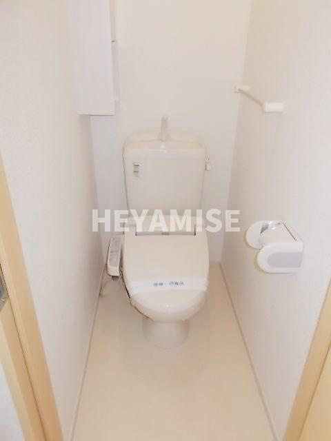 グランオークⅡAのトイレ|※室内画像は別号室のもの