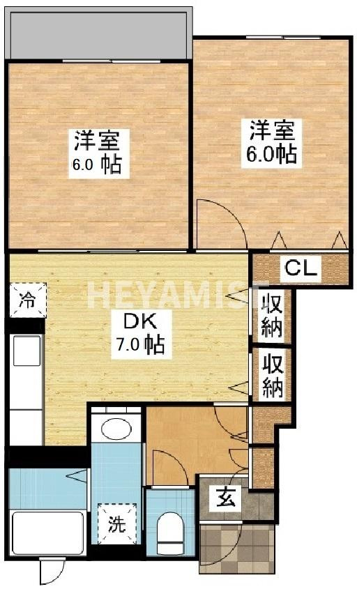 ラダーリーフの間取り