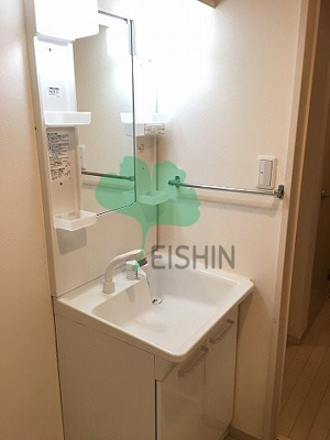 【洗面所】 | CB箱崎ルーアン | シンプルで使いやすい洗面台です！
