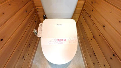 温水洗浄便座付トイレ☆彡