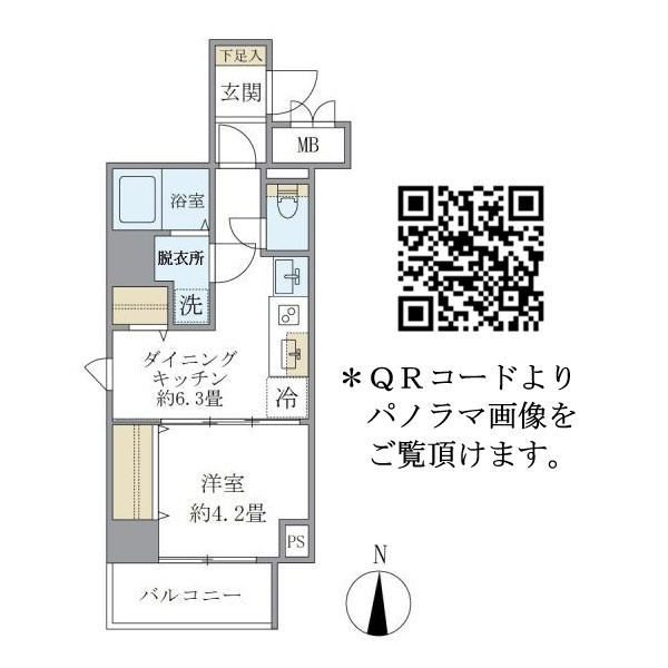 シティフォレスト森下の間取り