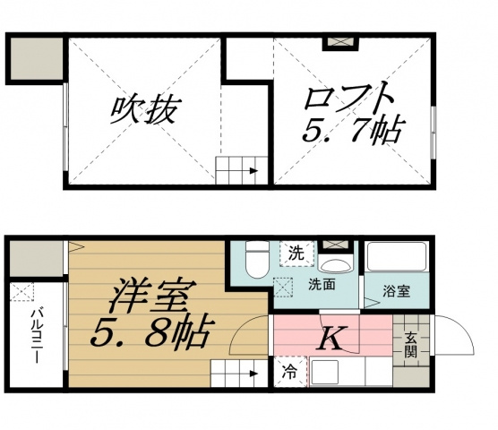 ブライトメゾンの間取り