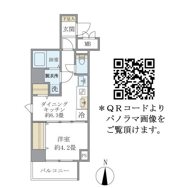 シティフォレスト森下の間取り