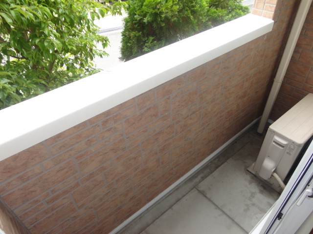 シャトーヒルズのバルコニー