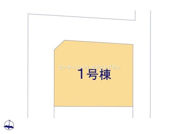高崎市町屋町第2 1号棟の区画図|区画図