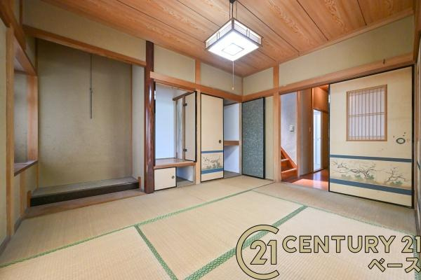 生駒郡安堵町かしの木台１丁目　一戸建の和室|■現地撮影写真■