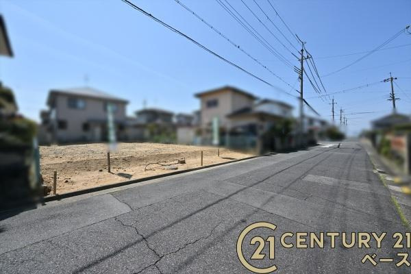 桜井市大福　建築条件なし土地の前面道路含む現地写真|■現地撮影写真■落ち着いた雰囲気の閑静な立地です！