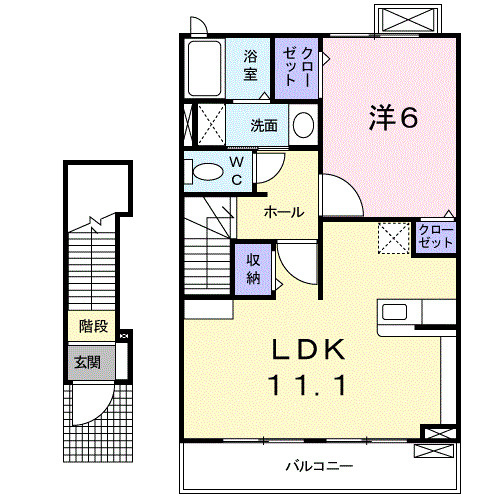 エアリーヒルズの間取り