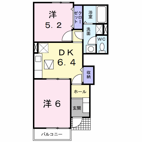 ＡＵＢＥ　Ｃの間取り
