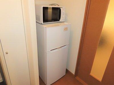 レオパレスリヴェールのその他|電子レンジ、冷蔵庫完備
