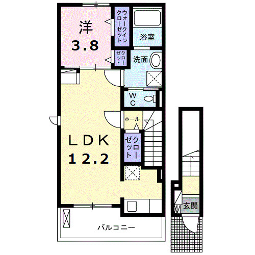 【間取り】 | ココ・クレール