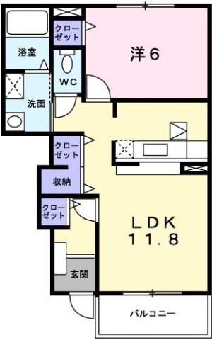 スリズイエの間取り