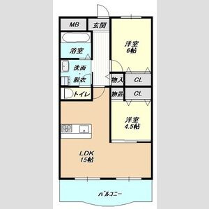【間取り】 | 丸二サンハイツ