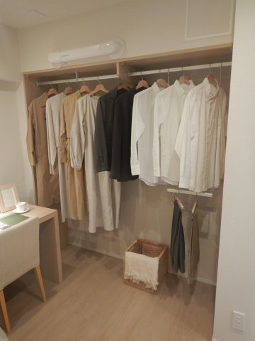 サンヴェール門前仲町の収納|オープンクローゼット