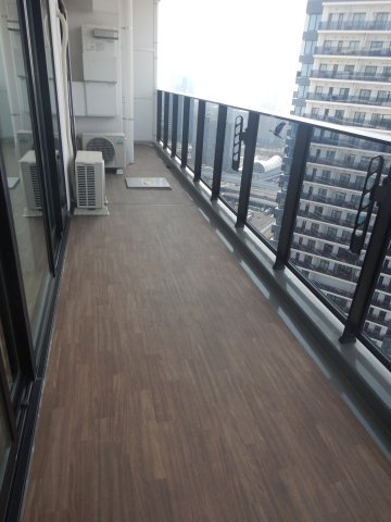 シティタワーズ東京ベイイーストタワーのバルコニー