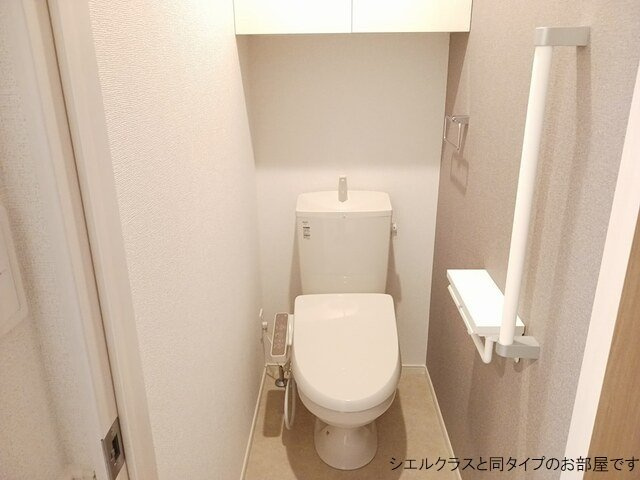 ルミッカのトイレ|落ち着いたトイレです