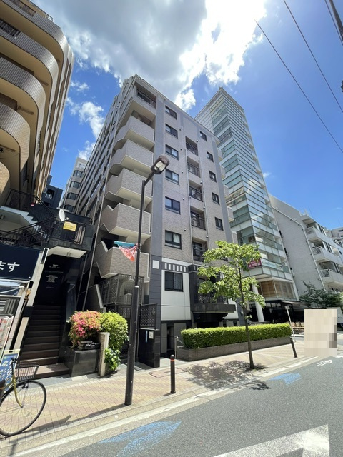 ライオンズマンション麻布十番南の外観