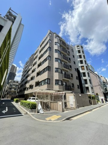 ライオンズマンション麻布十番南の外観