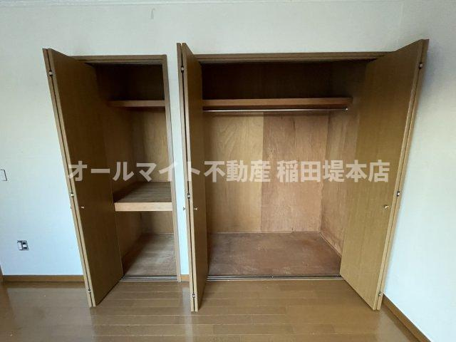 ファーストビューの収納