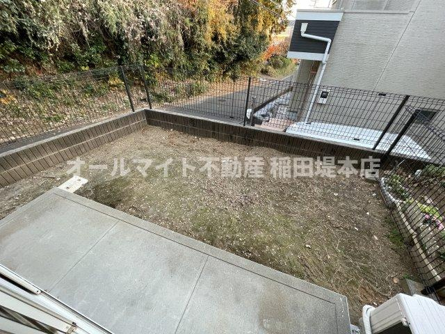 ファーストビューの庭