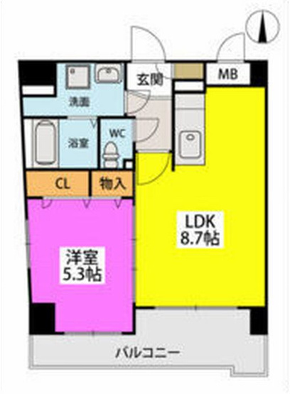 【間取り】 | ラグ・フラットS　★プライスホームなら仲介手数料が割引価格です★